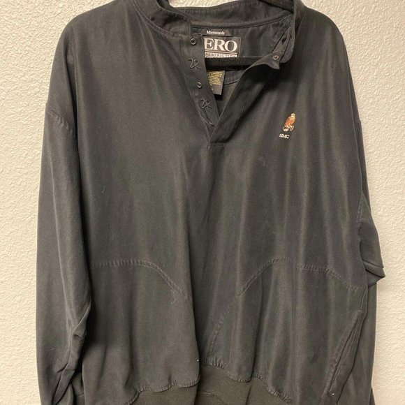 Zero Restriction USA ZR Microsuede Long Sleeve Mens Large Golf Jacket Pullover - Picture 1 of 7